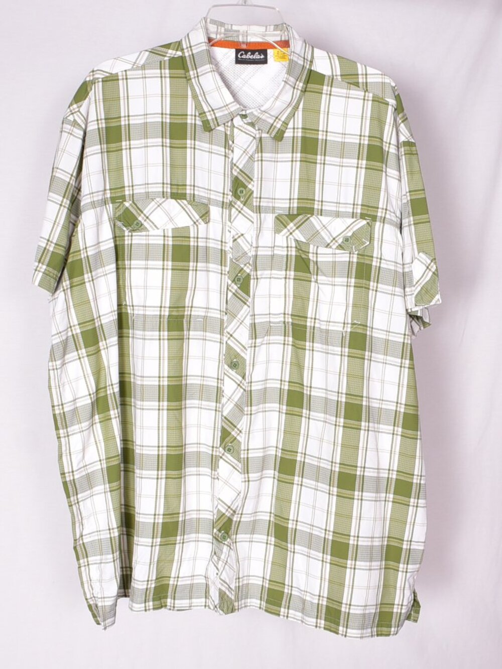 Cabela's Men's Outdoor Fishing Button Up Shirt Size XL